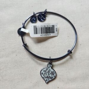 Alex and Ani Let It Snow Bracelet